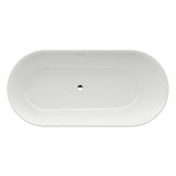 Freestanding bathtub, made of Sentec solid surface