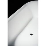 Freestanding bathtub, made of Sentec solid surface