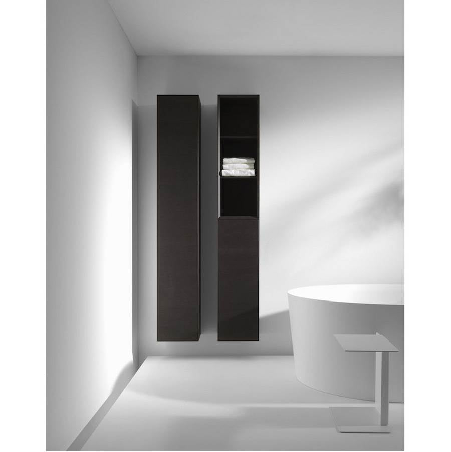 Freestanding bathtub, made of Sentec solid surface, with integrated overflow/front overflow and feet, Matte Satin Finish