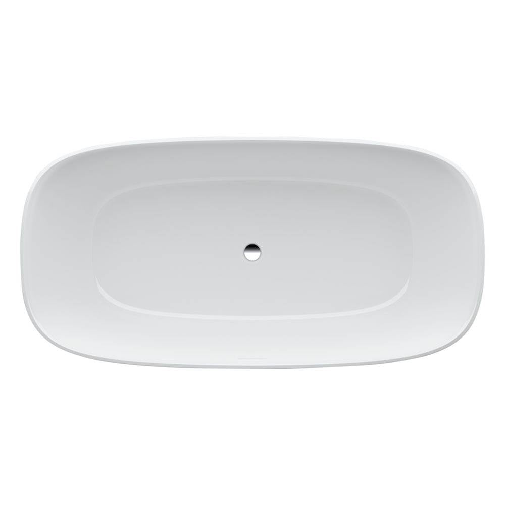 Freestanding bathtub, made of Sentec solid surface, Matte Satin finish