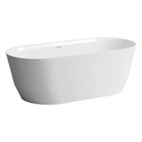 Laufen - Freestanding Bathtub, Marbond material glossy finish - Glossy White
