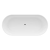 Freestanding Bathtub, Marbond material glossy finish