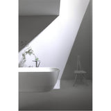 Freestanding Bathtub, Marbond material glossy finish