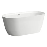 Laufen - Freestanding Bathtub, Marbond material glossy finish - Glossy White