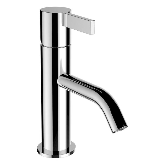 Laufen - Basin mixer, projection 4-1/2'', fixed spout, without pop-up waste - Chrome