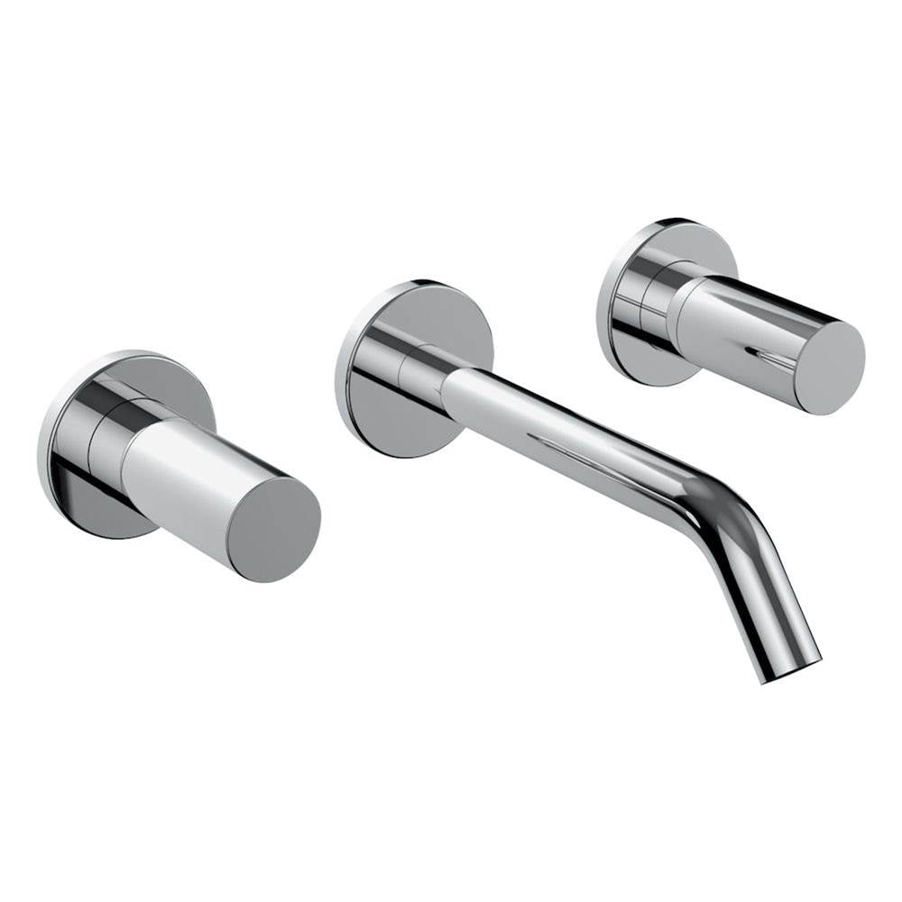Laufen - Twin handled concealed basin mixer, projection 6-13/16'' - Chrome