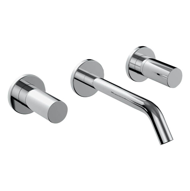 Laufen - Twin handled concealed basin mixer, projection 6-13/16'' - Chrome