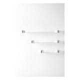 Towel holder ''Rail'', 17-11/16'', plastic