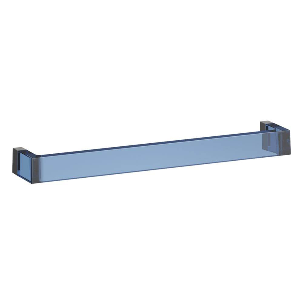 Laufen - Towel holder ''Rail'', 17-11/16'', plastic - Blue