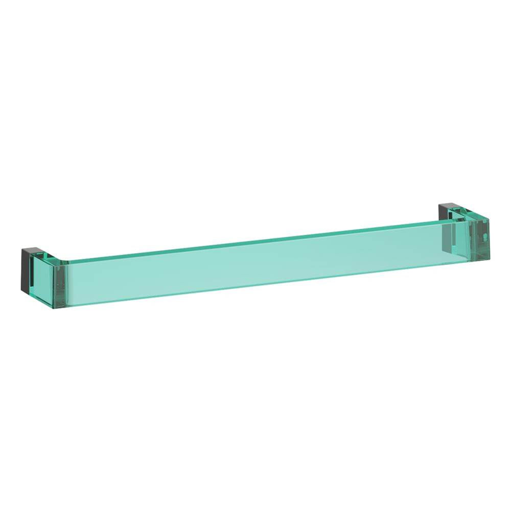 Laufen - Towel holder ''Rail'', 17-11/16'', plastic - Emerald Green