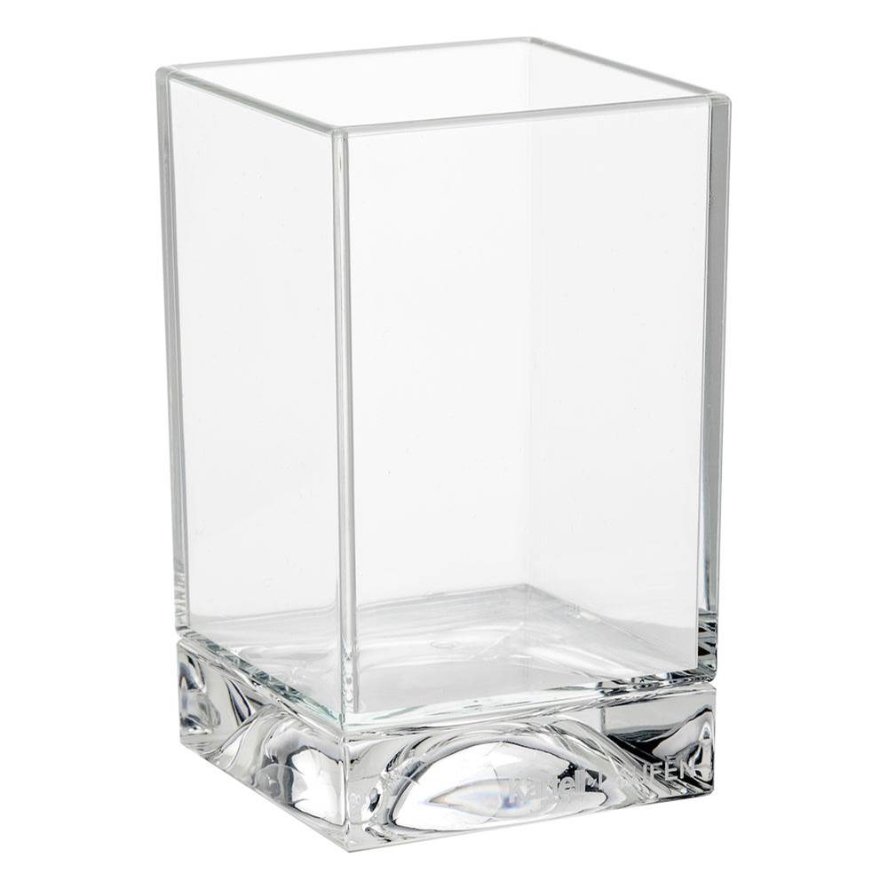 Laufen - Tumbler ''Boxy'', plastic - Transparent Crystal