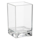 Laufen - Tumbler ''Boxy'', plastic - Transparent Crystal
