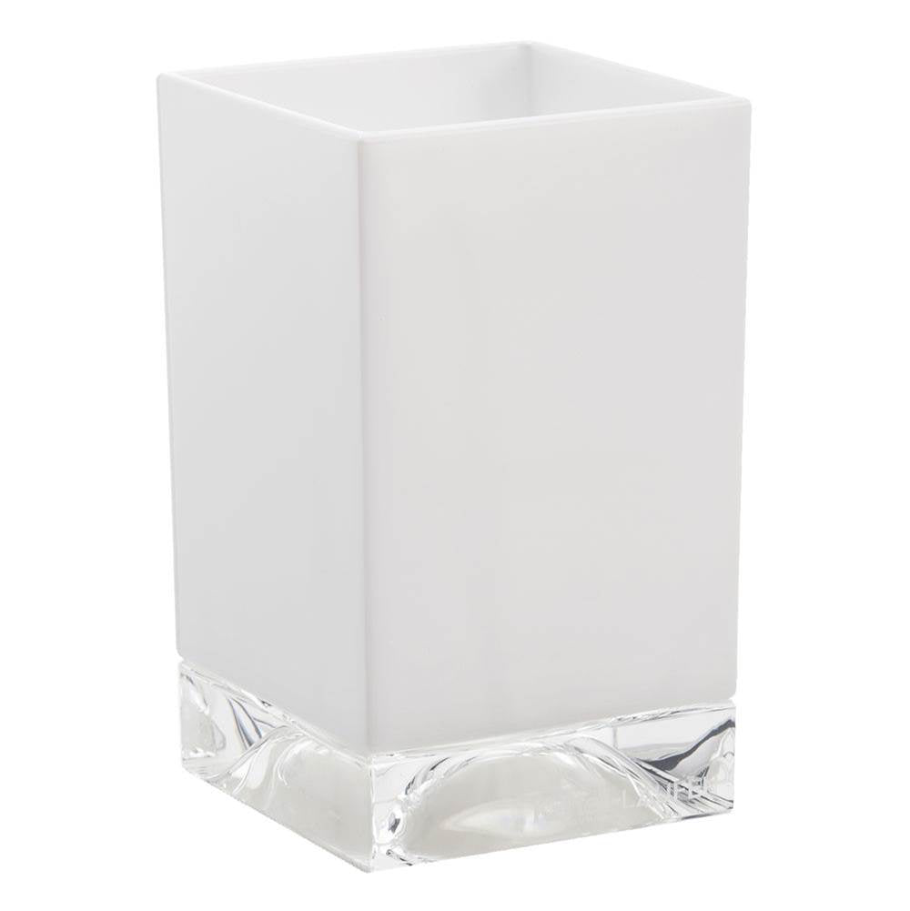 Laufen - Tumbler ''Boxy'', plastic - Opaque White