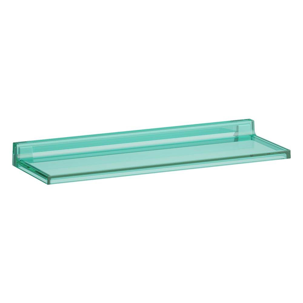 Laufen - Shelf, ''Shellfish'', wall-mounted, plastic - Emerald Green