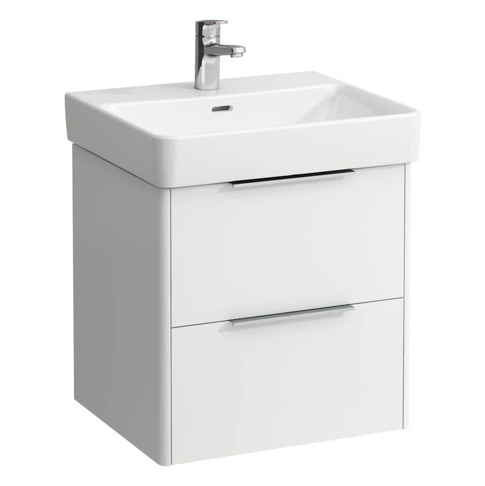 Laufen - Vanity Only, with 2 drawers, incl. drawer organizer, matching washbasin 810962 - White Matte