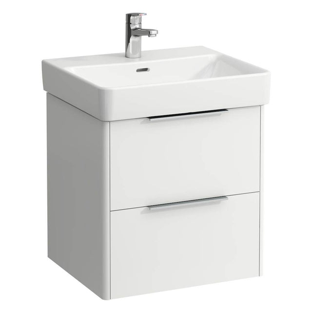 Laufen - Vanity Only, with 2 drawers, incl. drawer organizer, matching washbasin 810962 - White Matte