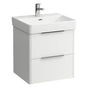 Laufen - Vanity Only, with 2 drawers, incl. drawer organizer, matching washbasin 810962 - White Matte