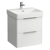 Laufen - Vanity Only, with 2 drawers, incl. drawer organizer, matching washbasin 810962 - White Glossy