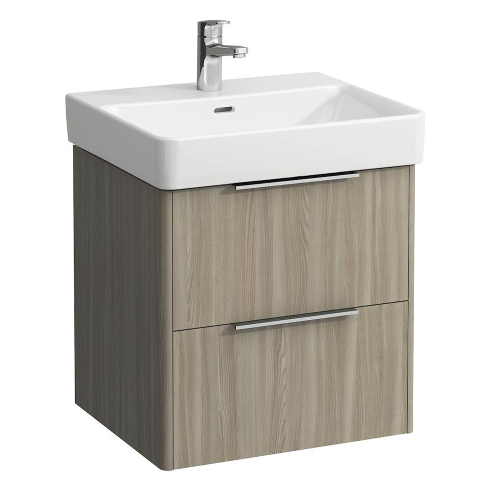 Laufen - Vanity Only, with 2 drawers, incl. drawer organizer, matching washbasin 810962 - Light Elm