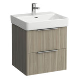 Laufen - Vanity Only, with 2 drawers, incl. drawer organizer, matching washbasin 810962 - Light Elm
