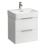 Laufen - Vanity Only, with 2 drawers, incl. drawer organizer, matching washbasin 810282 - White Glossy