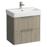 Laufen - Vanity Only, with 2 drawers, matching washbasin 818959 - Light Elm