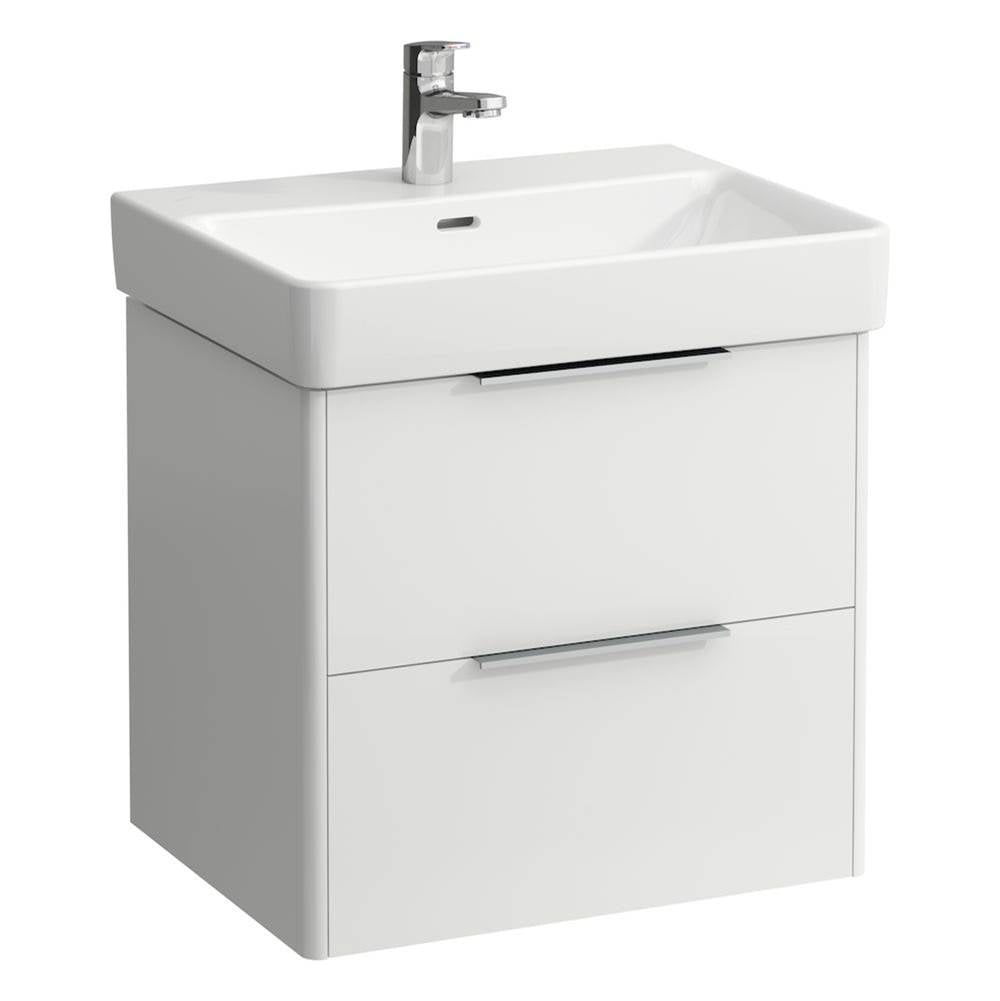 Laufen - Vanity Only, with 2 drawers, incl. drawer organizer, matching washbasin 810963 - White Glossy