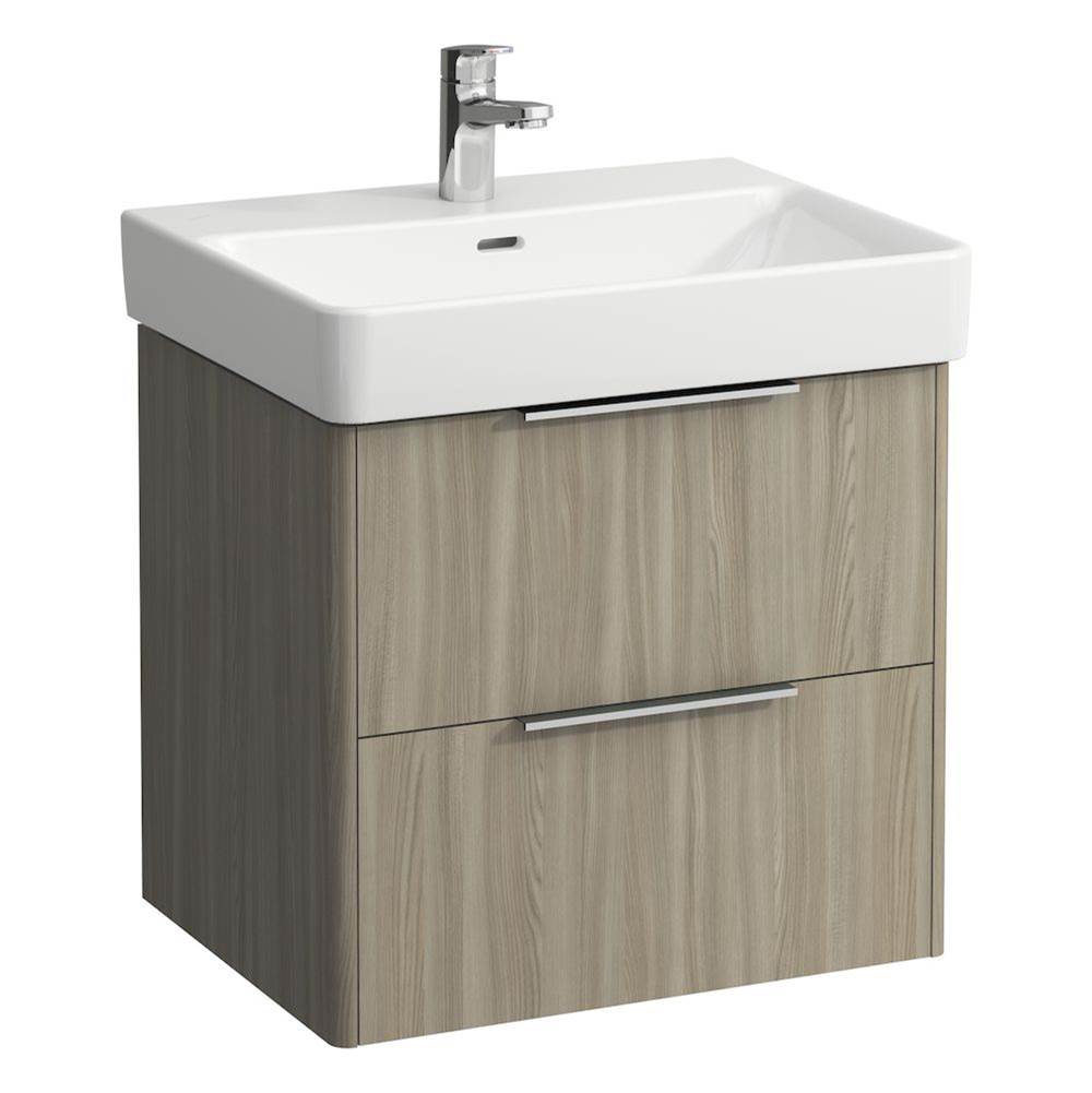 Laufen - Vanity Only, with 2 drawers, incl. drawer organizer, matching washbasin 810963 - Light Elm