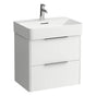 Laufen - Vanity Only, with 2 drawers, incl. drawer organizer, matching washbasin 810283 - White Matte