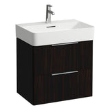 Laufen - Vanity Only, with 2 drawers, incl. drawer organizer, matching washbasin 810283 - Dark Elm Brown