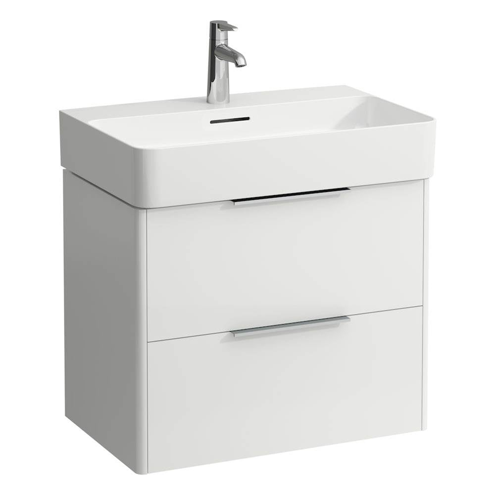 Laufen - Vanity Only with two drawers for washbasin 810284 - White Glossy