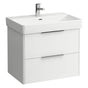 Laufen - Vanity Only, with 2 drawers, incl. drawer organizer, matching washbasin 810967 - White Matte