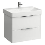 Laufen - Vanity Only, with 2 drawers, incl. drawer organizer, matching washbasin 810967 - White Glossy