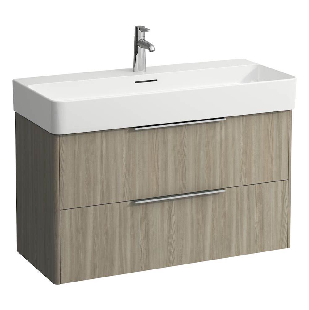 Laufen - Vanity Only, with 2 drawers, incl. drawer organizer, matching washbasin 810287 - Light Elm