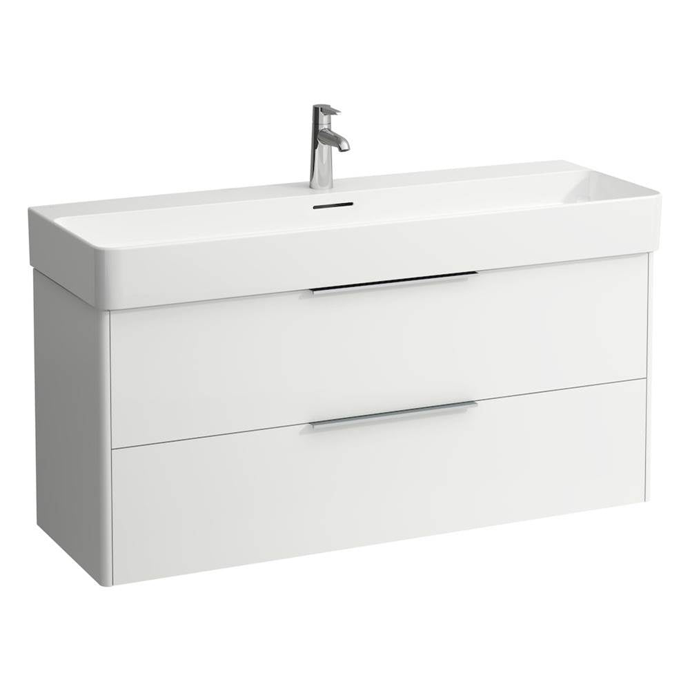 Laufen - Vanity Only, with 2 drawers, incl. drawer organizer, matching washbasin 810289 - White Matte