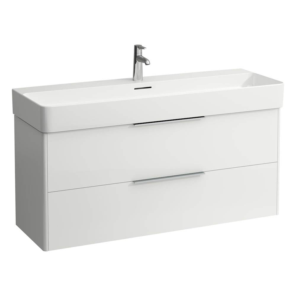 Laufen - Vanity Only, with 2 drawers, incl. drawer organizer, matching washbasin 810289 - White Glossy