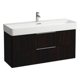 Laufen - Vanity Only, with 2 drawers, incl. drawer organizer, matching washbasin 810289 - Dark Elm Brown