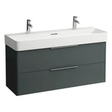 Vanity Only, with 2 drawers, incl. drawer organizer, matching washbasin 810289