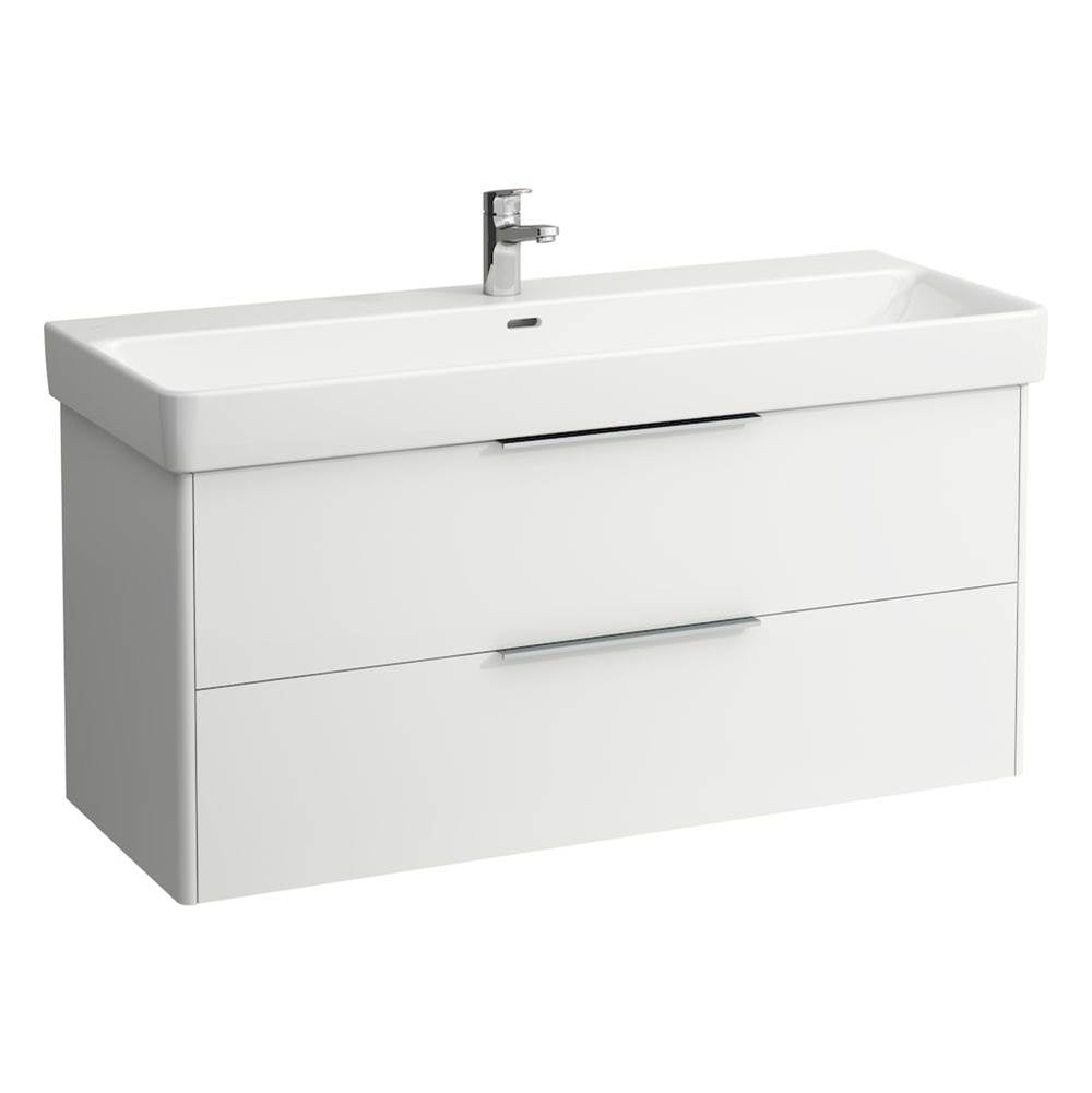 Laufen - Vanity Only, with 2 drawers, incl. drawer organizer, matching washbasin 814965 - White Matte