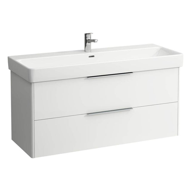 Laufen - Vanity Only, with 2 drawers, incl. drawer organizer, matching washbasin 814965 - White Matte