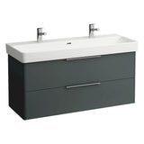 Vanity Only, with 2 drawers, incl. drawer organizer, matching washbasin 814965