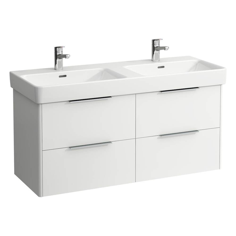 Laufen - Double Washbasin Console, wall mounted - Glossy White
