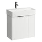 Laufen - Vanity Only, 2 doors, matching washbasin 815285 - White Matte