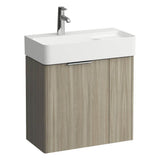 Laufen - Vanity Only, 2 doors, matching washbasin 815285 - Light Elm