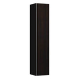 Laufen - Tall Cabinet, 1 door, right hinged - Dark Elm Brown