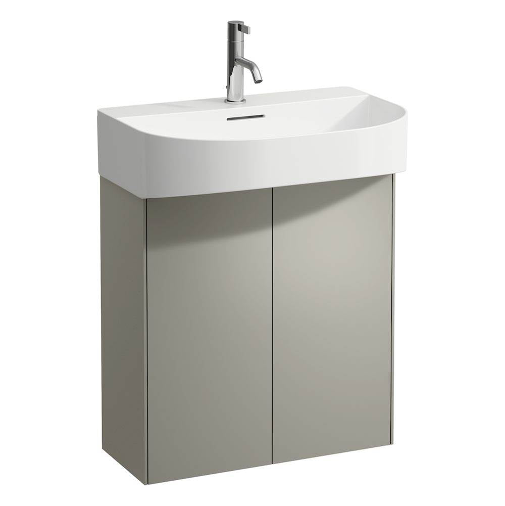Laufen - Vanity Only, 2 doors, matching washbasin 810344 - Titanium