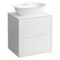 Laufen - Drawer element Only, 2 drawers, matches bowl washbasins 812852, 812855 - White Glossy