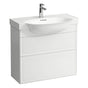 Laufen - Vanity Only, with 2 drawers, matches vanity washbasin 813855 - White Glossy
