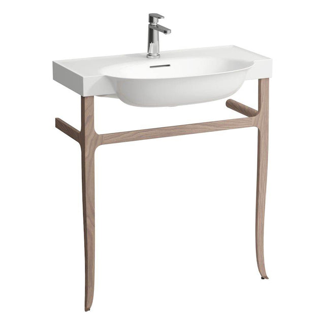 Laufen - Washbasin frame ONLY, matching washbasin 813855 - Walnut