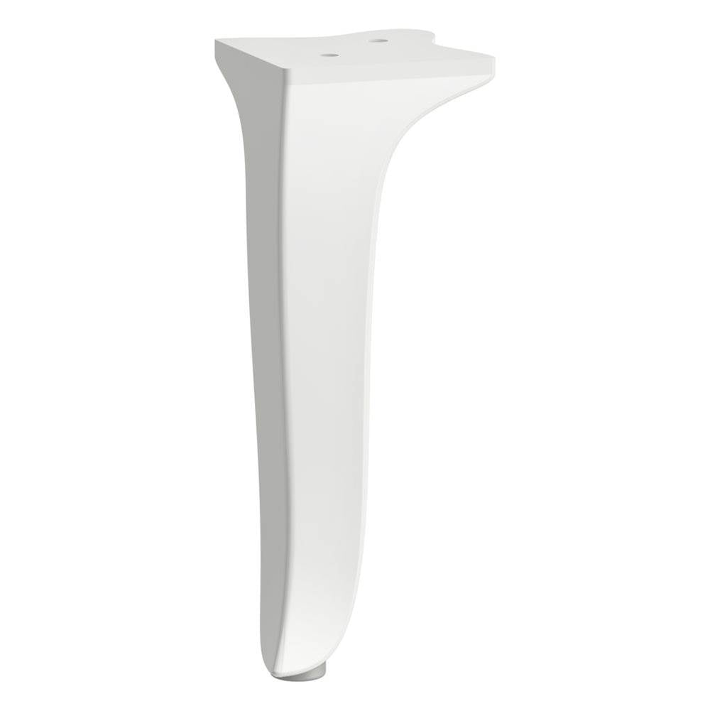 Laufen - Set of adjustable feet (2 pieces), height 165 mm, lacquered metall - White Glossy